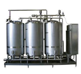 Clean in place process system