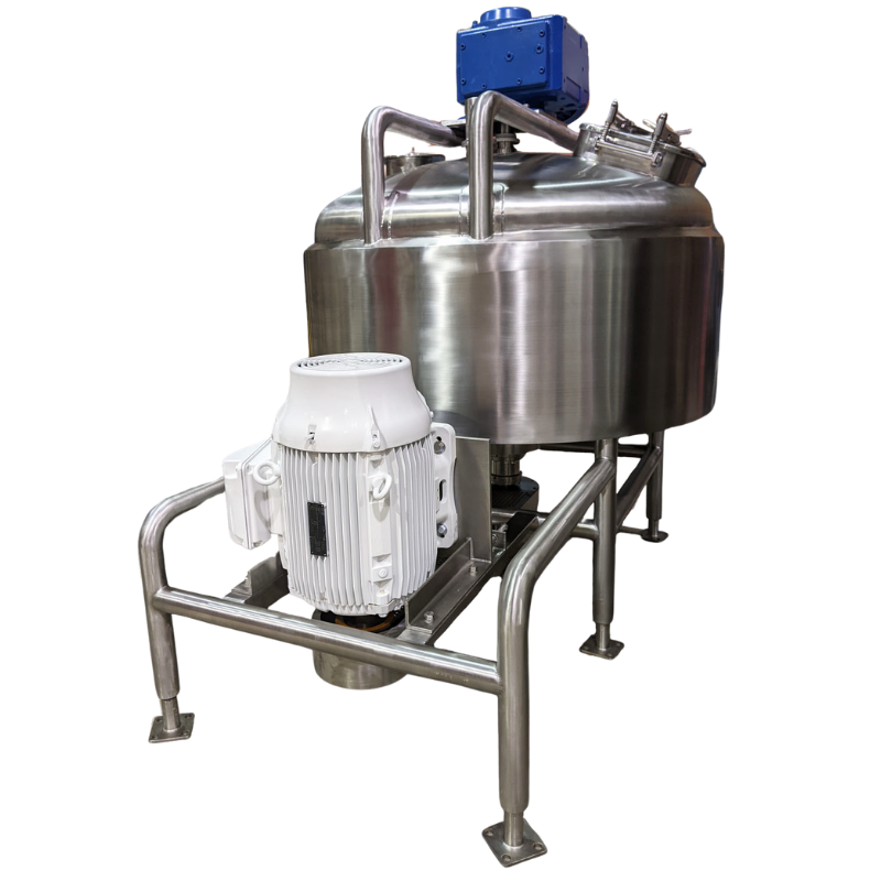 Stainless steel liquefier blending system