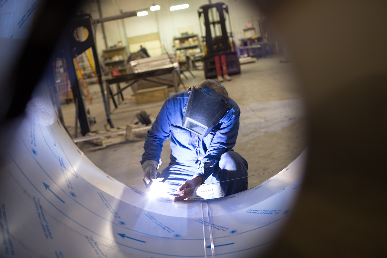 welding stainless steel tank